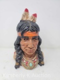 Bust of Native American #320 by Universal Statuary Corp., (c) 1966, No. 320