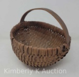 Vintage Hand Woven Basket
