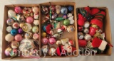 Vintage Christmas Ornaments- Some Appear Handmade