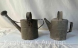 Pair of Vintage Galvanized Watering Cans