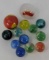 Marbles Including 2 Shooters