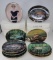 8 Fish Collector Plates and a Princess Diana Plate