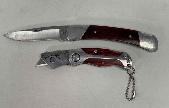Buck Pen Knife and Craftsman Utility Knife