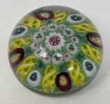 Millefiori and Lattice Paperweight