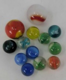 Marbles Including 2 Shooters