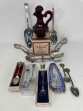 Avon Cape Cod Cruet, Souvenir & Other Spoons, Forks, Pie Server