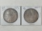 Morgan Dollars 1882O, 83 XF