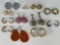 Grouping of Costume Earrings - For Pierced Ears