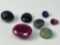 Unset Gemstones - Various including ruby, etc.