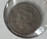 1865 3-Cent F