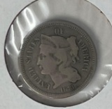 1870 3-Cent VG