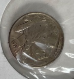 Buffalo Nickel 1938D BU