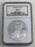2004 Silver Eagle Dollar NGC MS 69
