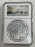 2014 Silver Eagle Dollar NGC MS 69