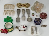 Trinket Boxes, Hair Combs, Baby Utensils, Jewelry and More