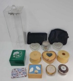 Grouping of Tinket and Jewelry Boxes