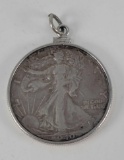 Silver Coin Pendant