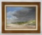 Framed Oil on Board Beach Scene by B E Oneill, '93