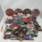 NASCAR Lot- 4 Trays, Trading Cards, Die Cast Car, Driver Figure, Decals, Racing Booklets/Ephemera