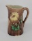 Majolica Daisy Pitcher, Unmarked
