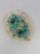 Etruscan Majolica Leaf Plate, Approx. 7.5