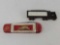 2 Pocket Knives- Red Magirus Automobilspritze with Fire Truck and Keep On Trucking Truck Shape