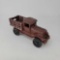 Vintage Cast Iron Stake Body Truck, Repainted