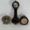 Westclox Big Ben Alarm Clock, Ansco Timer and Miniature New Haven Banjo Clock