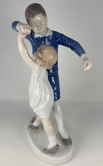 Bing & Grondahl (B & G) Denmark Figure- Boy & Girl Dancing, #1845