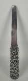 Stieff Sterling Repousse Desk Item or Folding Tool, 1.09 ozt.
