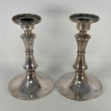 Pair of S. Kirk & Son Co. Sterling Candle Sticks, 11.66 ozt