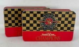 2 Winston Cup Series NASCAR Tins with Match Books
