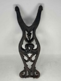 Liar Shaped Cast Iron Boot Jack by J.Z.H., Dated 1949