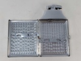 Ronson Cigarette Case/Lighter Combo with Felt Pocket