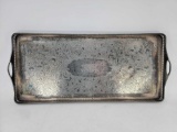 Wilcox Silver Plate Co. Monogrammed Serving Tray, #