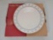 Longaberger Woven Traditions Cake Plate- Blue Design, with Box