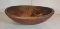 Primitive Wooden Trench Bowl
