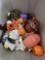 Halloween & Autumn Related Items- Pumpkins, Jack-O-Lantern Lantern, Other Decorations