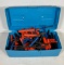 Blue Plastic Container with Metric and Standard Allen Sets