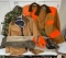 Men's Hunting Clothing- 4 Coats, Size L and 2 Pairs of Pants, Size L