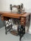 Marguerite Treadle Sewing Machine in 4-Drawer Cabinet