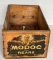 Wooden Modoc Pears Crate with Partial Label