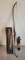 USAC Texan Recurve Bow with Leather Quiver and Arrows