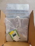 Box of New Trading Card Sleeves, Many Packets