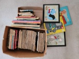 Children's Vintage Puzzles & Books Including 1960's National Geographic School Bulletins