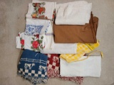 Woven Throws, Lace Curtains, Kitchen Towels, Table Cloth