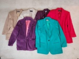 6 Women's Jackets, Blazers