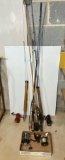 Fishing Rods Including Fly Rod, Open & Fly Reels