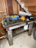 Craftsman Machinist's Lathe, Work Bench and Other Contents