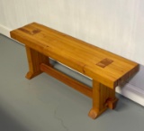 Bench with Mortise & Tenon Legs